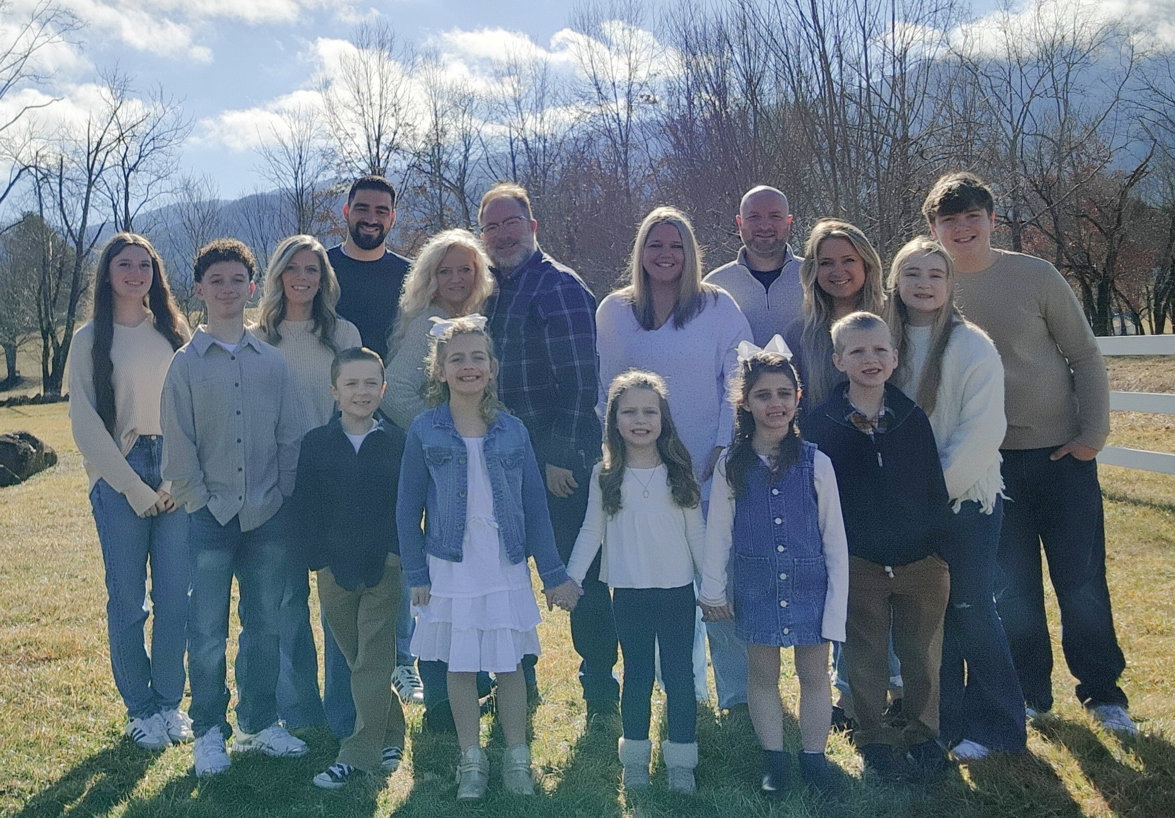 Chris Reinersman with his family